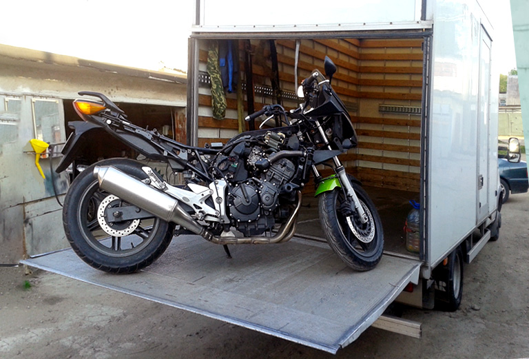 Перевозка мотоцикла из Омска в Лазаревское